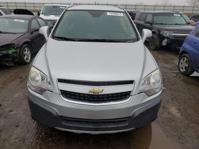 3GNAL2EKXCS571663 - 2012 CHEVROLET CAPTIVA SPORT SILVER photo 5