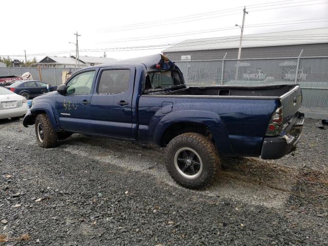 5TEMU52N06Z195649 - 2006 TOYOTA TACOMA DOUBLE CAB LONG BED BLUE photo 2
