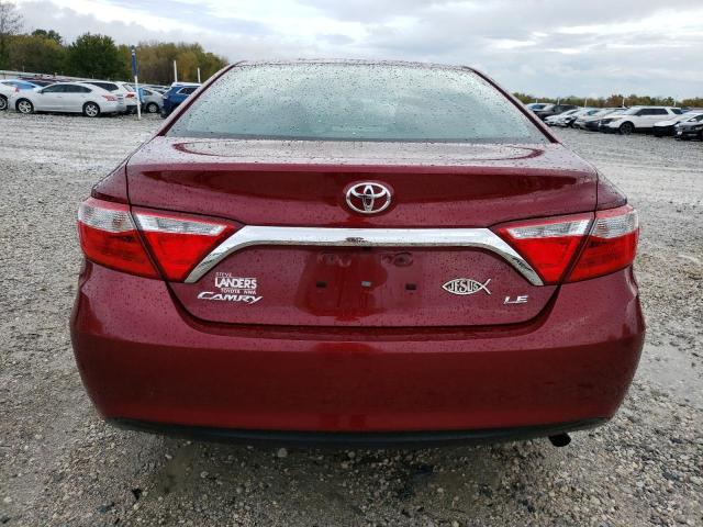 4T1BF1FK7HU770329 - 2017 TOYOTA CAMRY LE MAROON photo 6