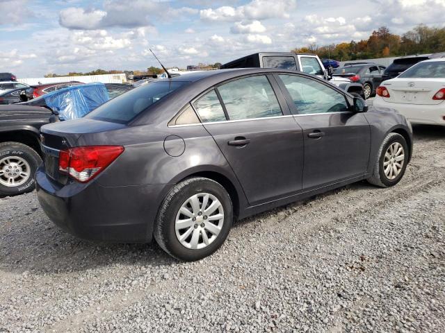 1G1PF5S99B7152240 - 2011 CHEVROLET CRUZE LT GRAY photo 3