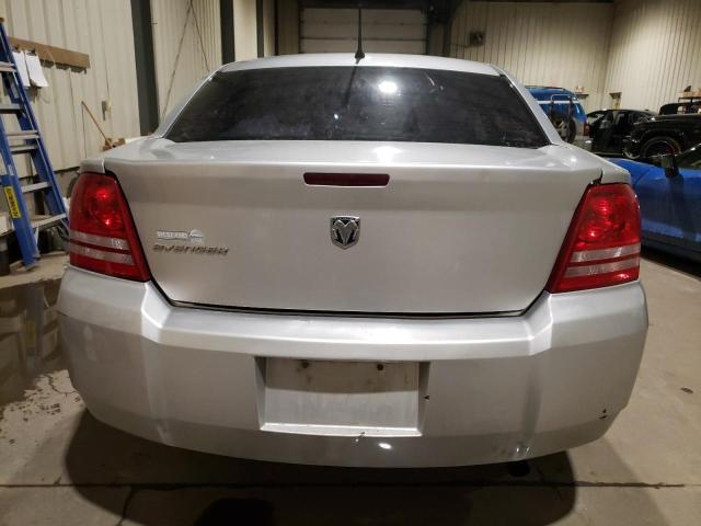 1B3LC46K68N596638 - 2008 DODGE AVENGER SE SILVER photo 6