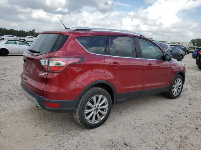 1FMCU0JD9HUB21337 - 2017 FORD ESCAPE TITANIUM RED photo 3