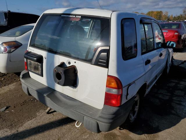 2CNBJ13C8Y6910995 - 2000 CHEVROLET TRACKER WHITE photo 3