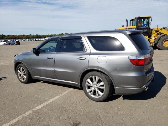 1C4SDJCT4CC309496 - 2012 DODGE DURANGO R/T GRAY photo 2