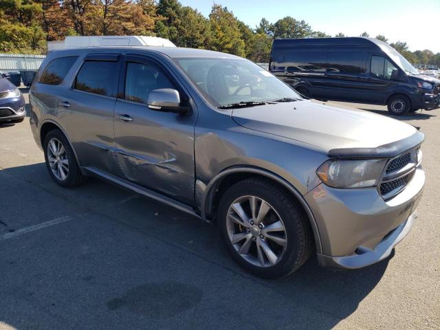 1C4SDJCT4CC309496 - 2012 DODGE DURANGO R/T GRAY photo 4