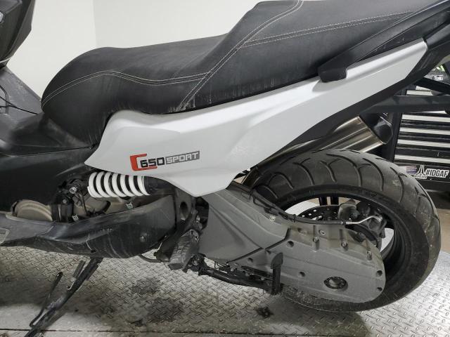 WB10C1406GZ314584 - 2016 BMW C650 SPORT თეთრი ფოტო 6