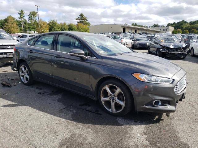 3FA6P0T94GR285804 - 2016 FORD FUSION SE GRAY photo 4