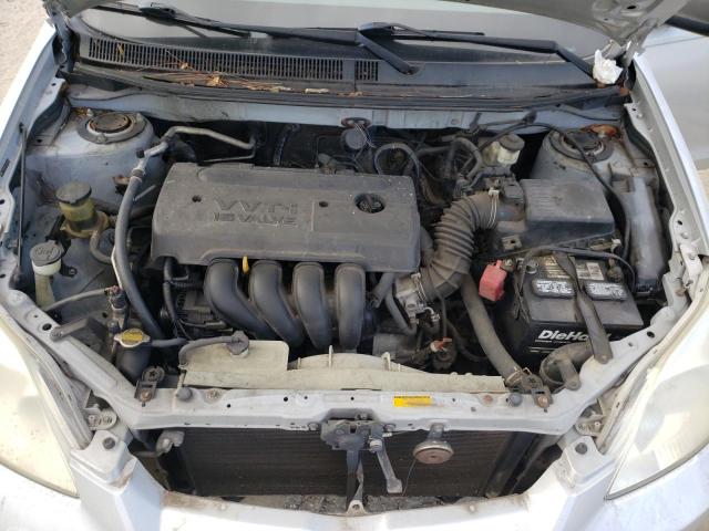 2T1KR32E67C639783 - 2007 TOYOTA COROLLA MA XR GRAY photo 11