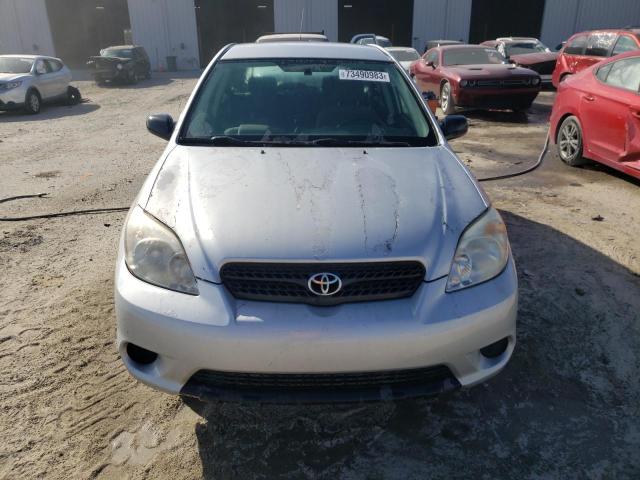 2T1KR32E67C639783 - 2007 TOYOTA COROLLA MA XR GRAY photo 5