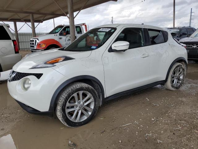 JN8AF5MV6FT565712 - 2015 NISSAN JUKE S WHITE photo 1