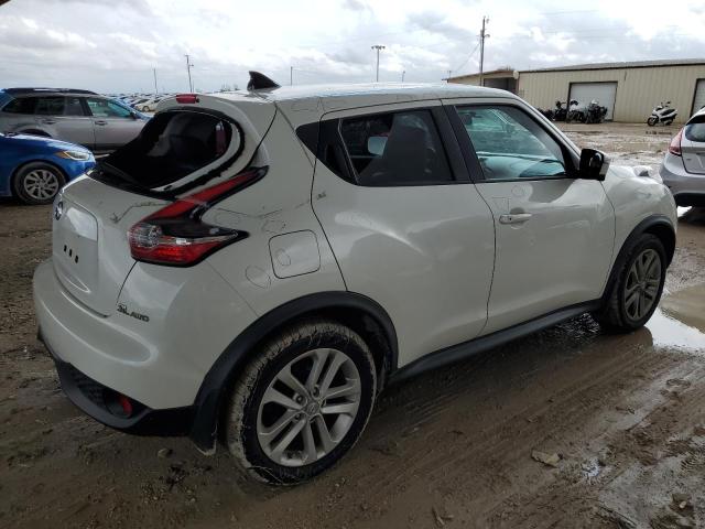 JN8AF5MV6FT565712 - 2015 NISSAN JUKE S WHITE photo 3