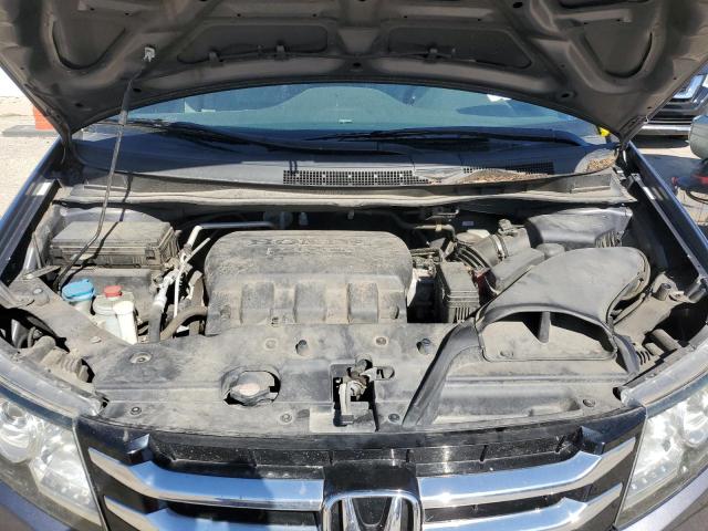 5FNRL5H61EB101836 - 2014 HONDA ODYSSEY EXL GRAY photo 12