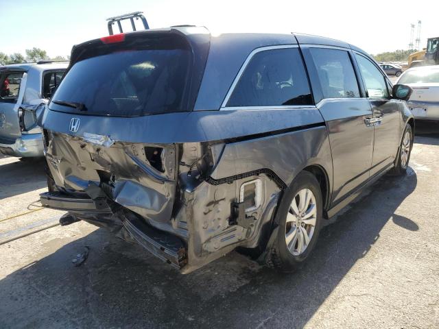 5FNRL5H61EB101836 - 2014 HONDA ODYSSEY EXL GRAY photo 3