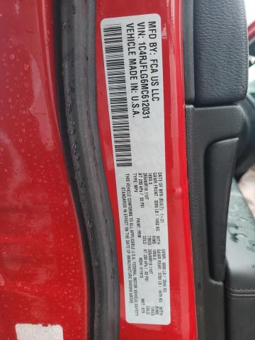 1C4RJFLG6MC612031 - 2021 JEEP GRAND CHER TRAILHAWK 红色 照片 14