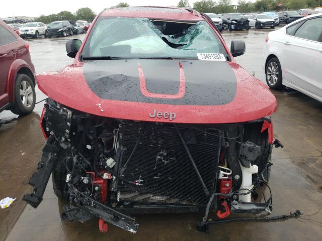 1C4RJFLG6MC612031 - 2021 JEEP GRAND CHER TRAILHAWK 红色 照片 5