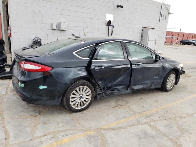 3FA6P0SU3ER356672 - 2014 FORD FUSION TITANIUM PHEV BLACK photo 3