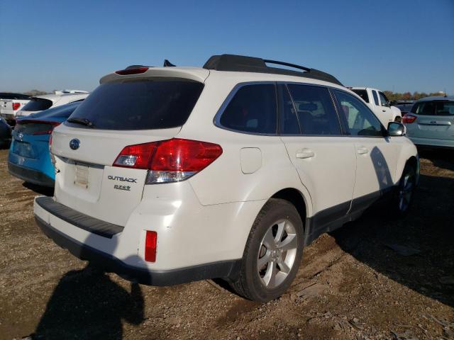 4S4BRBKC1D3232981 - 2013 SUBARU OUTBACK 2.5I LIMITED WHITE photo 3