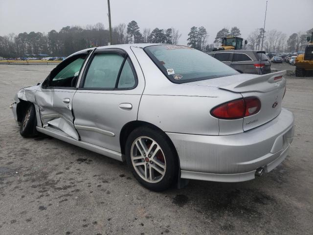 1G1JC524427469393 - 2002 CHEVROLET CAVALIER BASE SILVER photo 2