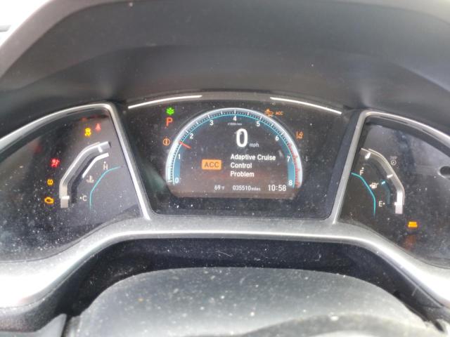 19XFC1F79KE006076 - 2019 HONDA CIVIC EXL თეთრი ფოტო 9