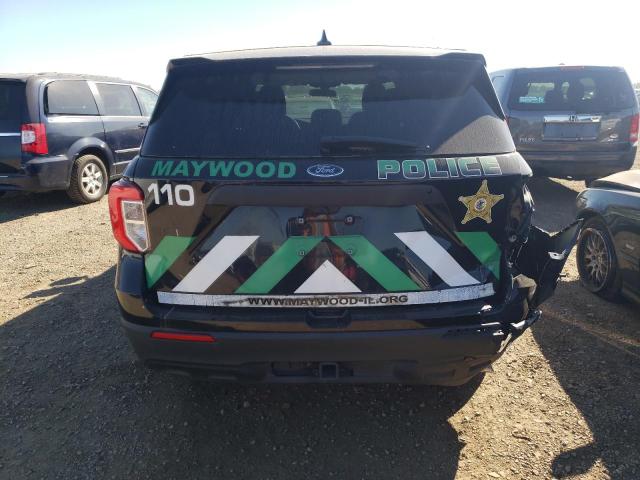 1FM5K8AC3LGB95381 - 2020 FORD EXPLORER POLICE INTERCEPTOR Negro foto 6