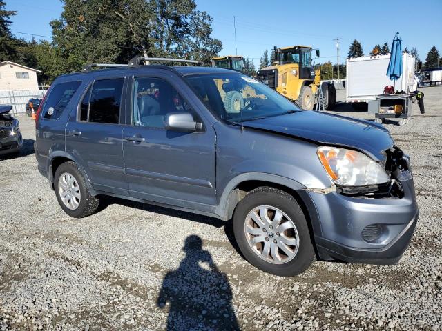 JHLRD78926C038038 - 2006 HONDA CR-V SE GRAY photo 4