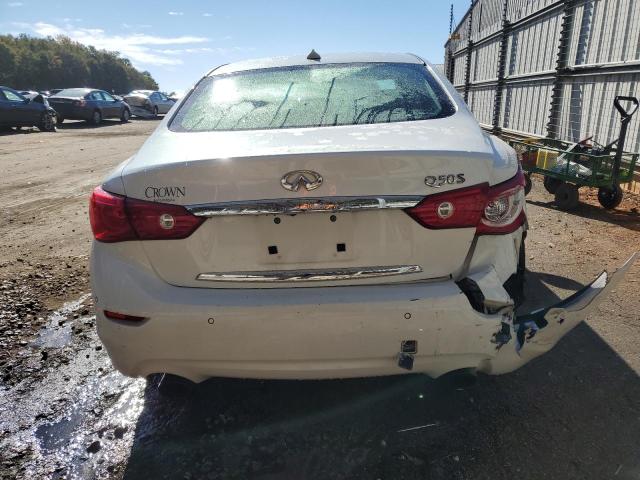 JN1BV7AP5EM670399 - 2014 INFINITI Q50 BASE WHITE photo 6