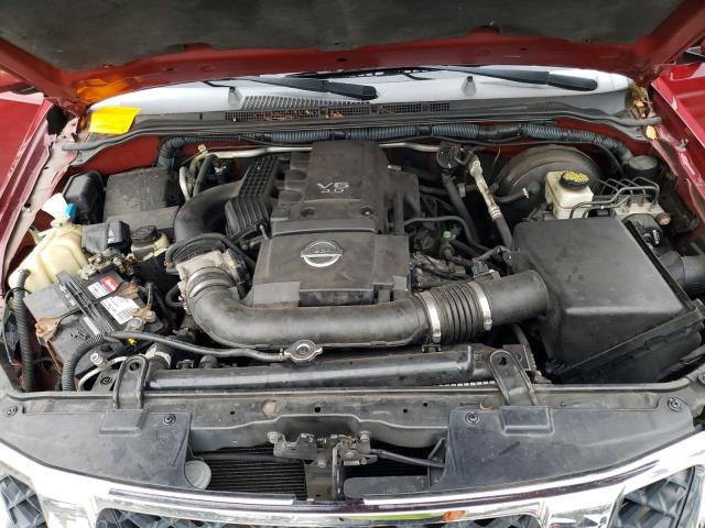 5N1AR18B38C664885 - 2008 NISSAN PATHFINDER S RED photo 12