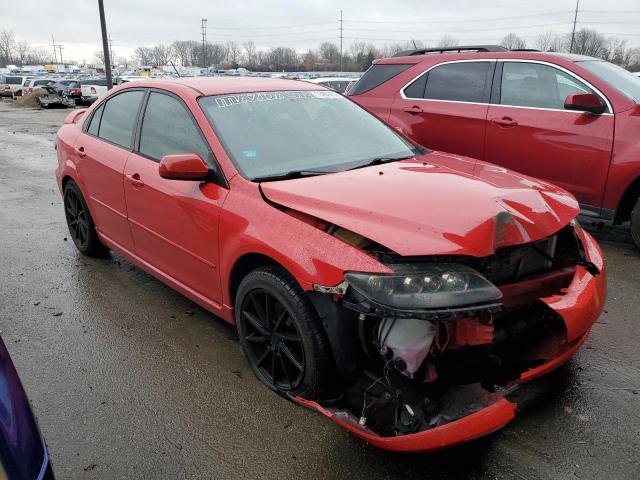 1YVHP84D165M61255 - 2006 MAZDA 6 S RED photo 4