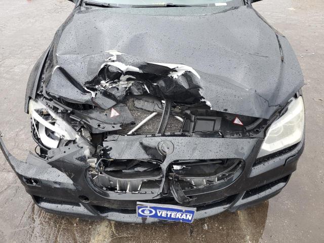 WBA6A0C50ED317255 - 2014 BMW 640 I GRAN COUPE BLACK photo 11