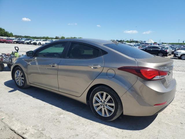 5NPDH4AE9GH757519 - 2016 HYUNDAI ELANTRA SE BROWN photo 2