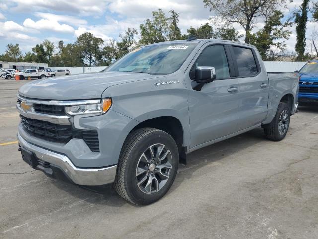 2GCUDDED4R1201250 - 2024 CHEVROLET SILVERADO K1500 LT GRAY photo 1