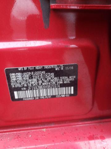 JF1VA2M6XH9825974 - 2017 SUBARU WRX STI RED photo 12