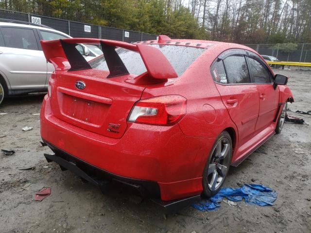 JF1VA2M6XH9825974 - 2017 SUBARU WRX STI RED photo 3