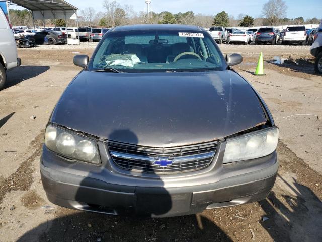 2G1WF52E329266547 - 2002 CHEVROLET IMPALA TAN photo 5