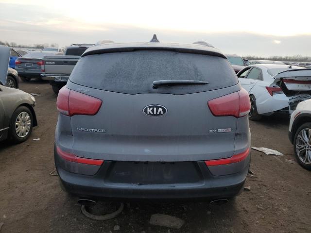 KNDPC3A64G7803504 - 2016 KIA SPORTAGE EX GRAY photo 6