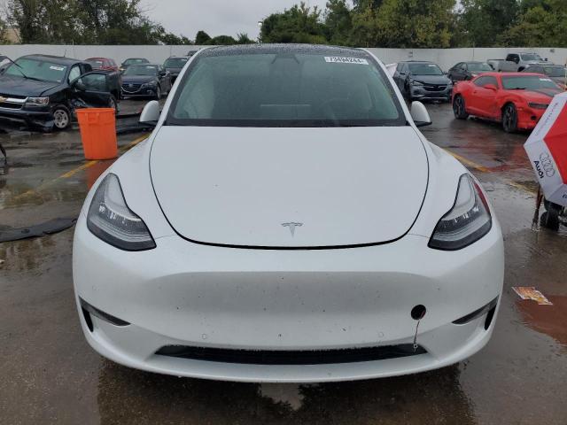 7SAYGDEEXNF400511 - 2022 TESLA MODEL Y WHITE photo 5