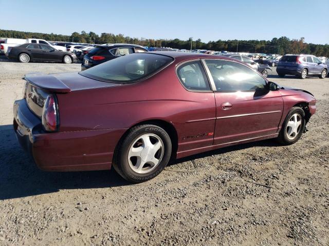 2G1WX15K929201791 - 2002 CHEVROLET MONTE CARL SS BURGUNDY photo 3