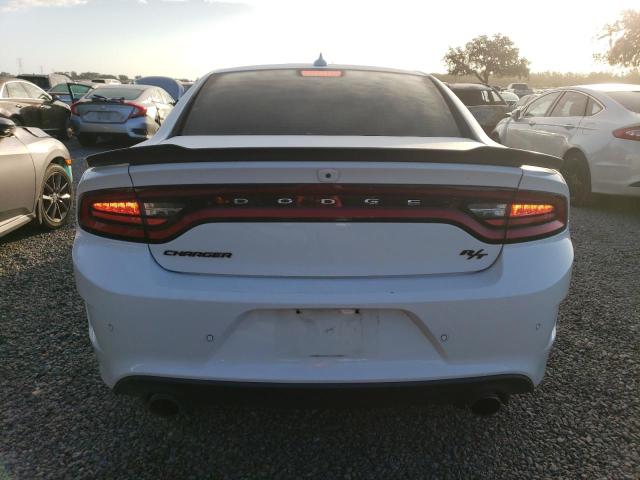 2C3CDXCT1KH570351 - 2019 DODGE CHARGER R/T WHITE photo 6