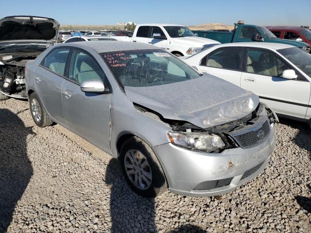 KNAFU4A28C5469816 - 2012 KIA FORTE EX SILVER photo 4