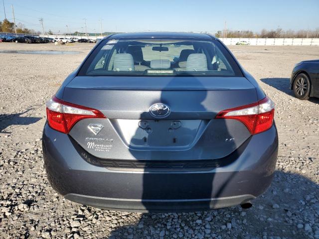 2T1BURHEXEC201922 - 2014 TOYOTA COROLLA L GRAY photo 6