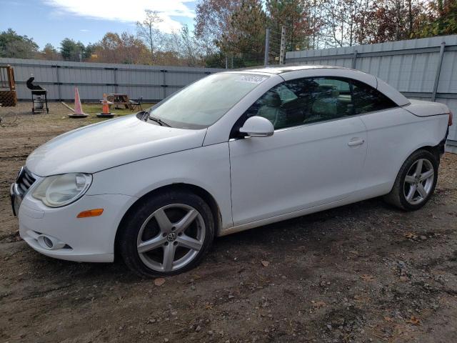 WVWDA71F37V009833 - 2007 VOLKSWAGEN EOS 2.0T SPORT WHITE photo 1