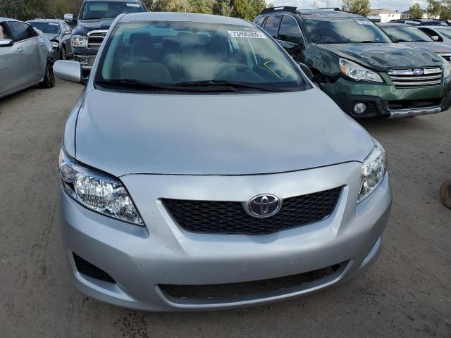 JTDBU4EE9AJ083660 - 2010 TOYOTA COROLLA BASE SILVER photo 5