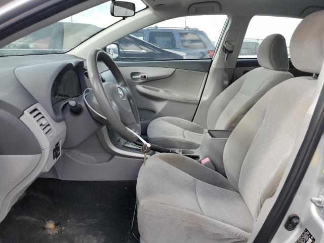 JTDBU4EE9AJ083660 - 2010 TOYOTA COROLLA BASE SILVER photo 7