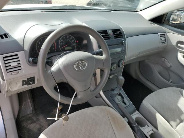 JTDBU4EE9AJ083660 - 2010 TOYOTA COROLLA BASE SILVER photo 8