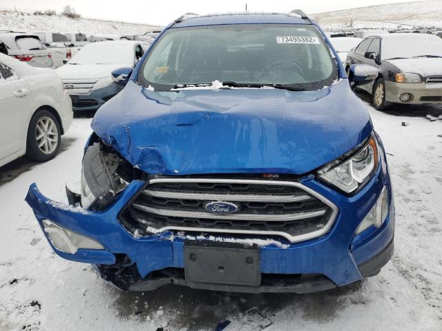 MAJ3S2GE9LC378380 - 2020 FORD ECOSPORT SE BLUE photo 5