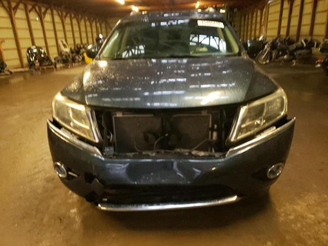 5N1AR2MM7FC636131 - 2015 NISSAN PATHFINDER S 蓝色 照片 5