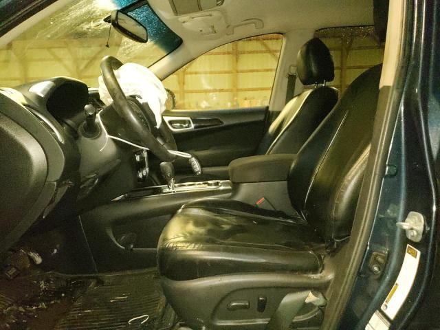 5N1AR2MM7FC636131 - 2015 NISSAN PATHFINDER S 蓝色 照片 7