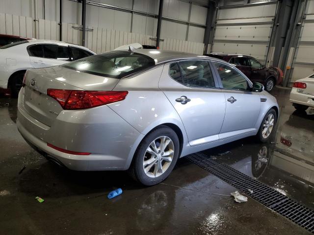 5XXGN4A72DG137349 - 2013 KIA OPTIMA EX SILVER photo 3