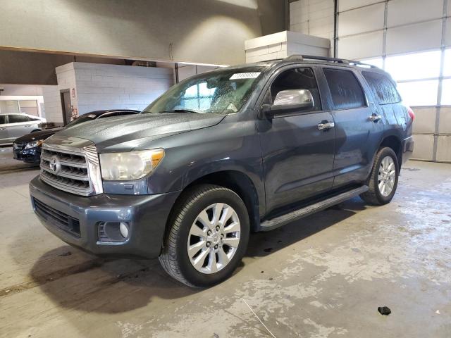 5TDDW5G12AS023984 - 2010 TOYOTA SEQUOIA PLATINUM GRAY photo 1