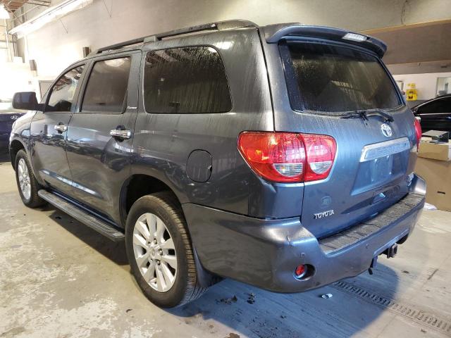 5TDDW5G12AS023984 - 2010 TOYOTA SEQUOIA PLATINUM GRAY photo 2